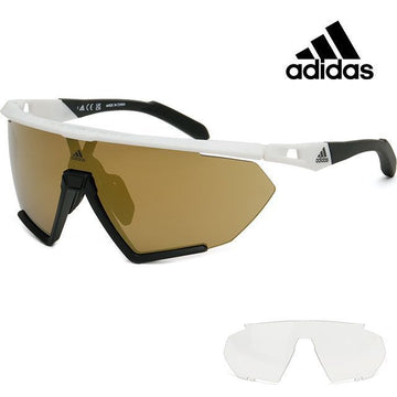 ADIDAS Sport Sonnenbrille Gold Mirror Goggles Fashion Tag und Nacht Angeln Fahrrad Wandern 24G 126396945