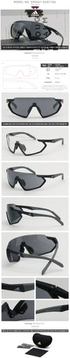 ADIDAS スポーツサングラス 自転車 登山 釣り 野球 交換レンズ 02A 117004141 [P]
