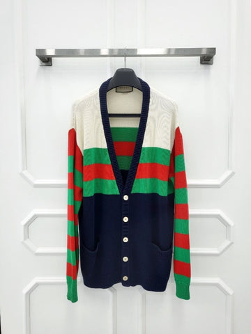 GUCCI Webstreifen Cardigan 740641 144113702