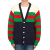 Gucci Web Stripe Cardigan 740641 144113702 [P]