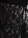 Louis Vuitton Black Floral Lace Shirt 144119673 [P]
