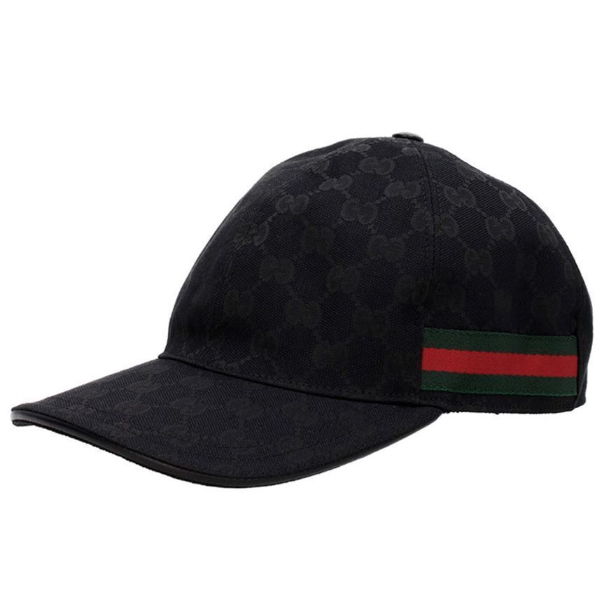Gucci GG Supreme Signature Cap Black 200035 KQWBG 1060 56425660