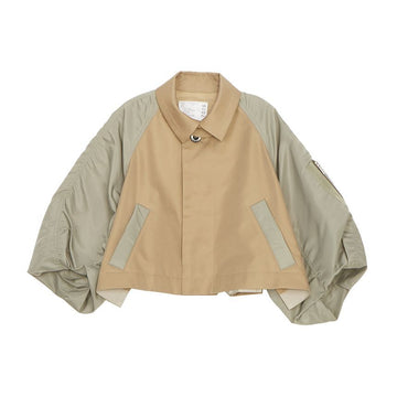 SACAI Damen Cropped Jacket 2407076 639 96307487