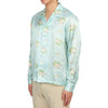 Bode MRF23SH089 BLUE MULTI Silk Shirt (Oversized Fit) 96307368 [P]