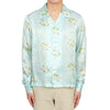 Bode MRF23SH089 BLUE MULTI Silk Shirt (Oversized Fit) 96307368 [P]