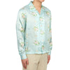 Bode MRF23SH089 BLUE MULTI Silk Shirt (Oversized Fit) 96307368 [P]