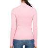 Courreges 422MPU022FI0001 ROSE Women's Turtleneck Knit 96307077 [P]