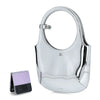 COURREGES Tote Bag mit Spiegelfinish 325GSA102PU0017 MIRROR 143878169 [P]