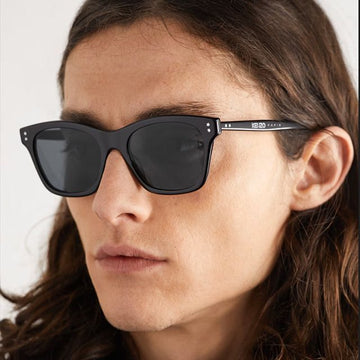 Kenzo Sunglasses KZ40161I 01A Fashion Horn Rim Daily Black Square 133080061