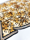 Burberry Leopard Silk Scarf 144159837 [P]
