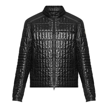 Moncler Men's Lasne Quilted Padded Biker Jacket Black 1A00097 M7563 999 142137664
