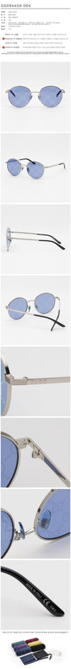 Gucci Sunglasses GG0944SA 004 Blue Luxury Logo Pattern 62831846 [P]