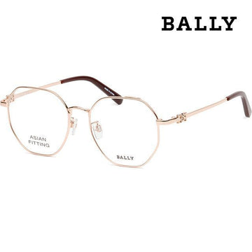 Bally Eyeglass Frame BY5054D 033 Luxury Asian Fit Gold Metal Unisex 75788177