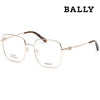 BALLY Brille BY5061D 028 Luxus rechteckig mit goldenem Rahmen für Herren und Damen, asiatischer Schnitt 75788159 [P]