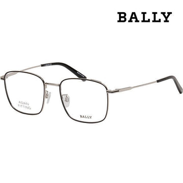 Bally Eyewear Frame BY5039D 005 Lightweight Square Metal Asian Fit 68496189
