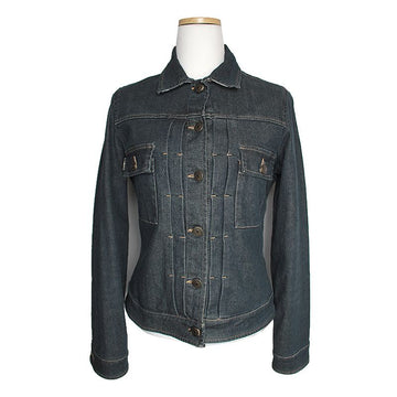 BURBERRY Charcoalgrau Arbeitsdenimjacke 44 144175406