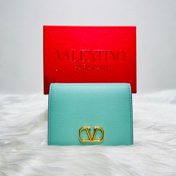 VALENTINO XWOPOR39SNP Garavani Metall V-Logo Signatur Brieftasche 144227586