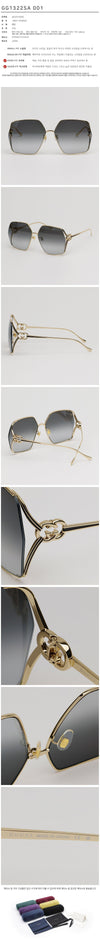 GUCCI サングラス GG1322SA ビッグサイズ オーバーフィット バタフライ 126840413 [P]
