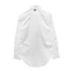 THOM BROWNE Damenhemd mit drei Streifen aus Grogant Popeline 144253592 [P]