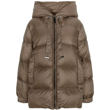 MaxMara 25FW Camel Seia Hooded Goose Down Jacket 2529486055 SEIA 072 143072566 [P]