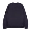 STONE ISLAND Wappen Patch gebrushtes Bio-Baumwoll Sweatshirt 6100028 S0A20 V0026 143915686 [P]