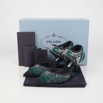 PRADA Stretch-Pumps aus Strick 35 143922185