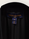 Louis Vuitton Black Double-Breasted Button Cape Jacket 144259568 [P]