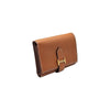 HERMES H082875CC37 Geldbörse aus Gold mit kompaktem Hardware für Damen und Herren 144268249 [P]
