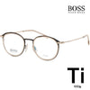 HUGO BOSS ティタニウムメガネフレーム BOSS1198 I46 ゴールド 66427068 [P]