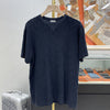 DIOR Oblique Terry Jacquard T-Shirt Navy L 144310500 [P]
