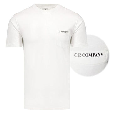 CP COMPANY ポケットTシャツ ホワイト 10CMTS212A 006011W 103 155945024