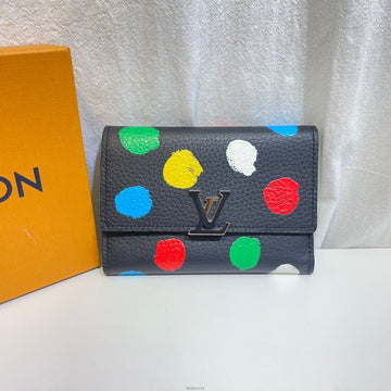 LOUIS VUITTON カプシーヌ コンパクト ウォレット M81963 75099895