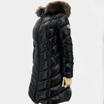 MONCLER モンクレール プルマロング ダウンコート フォックスファー レディース 110318-721 144322397