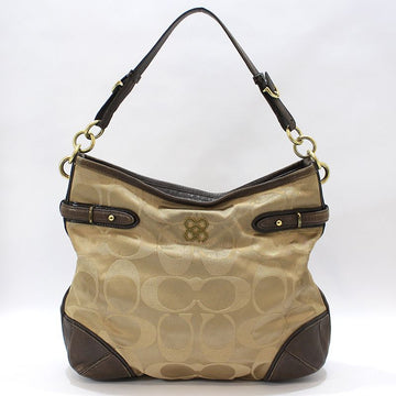 COACH Signature Satin Hobo Schultertasche 16408 144327843