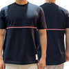 THOM BROWNE T-Shirt mit Streifen in Navy (415) 123479235 [P]