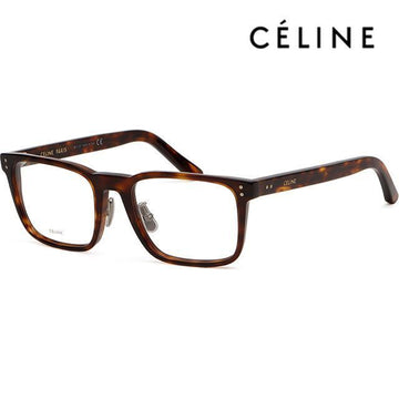 Celine Eyeglasses CL50030J 054 Luxury Tortoise Square Fashion Horn Rim Asian Fit 136219867