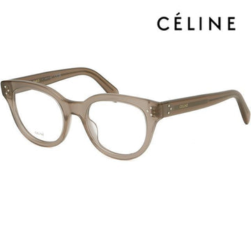 Celine CL50109I 045 Eyewear Transparent Brown Horn Frame Fashion 133084784