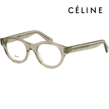 CELINE CL50138I 059 ラグジュアリー ラウンド フレーム クリア ブラウン 125828460