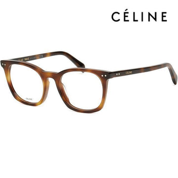 Celine CL50058I 052 Luxury Tortoiseshell Square Eyeglass Frame 101621308