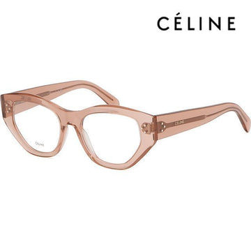 CELINE CL50111I 072 ピンク トランスパレント キャットアイ アセテート 101621205