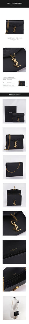 Saint Laurent Cassandra Chain Shoulder Bag 635023 BOWAW 1000 49856392 [P]