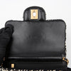 CHANEL Raffia Braided With Love Flap Shoulder Crossbody Bag 143820803 [P]