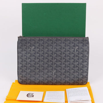 GOYARD Sena MM Clutch Bag in Special Grey 12345 144384555