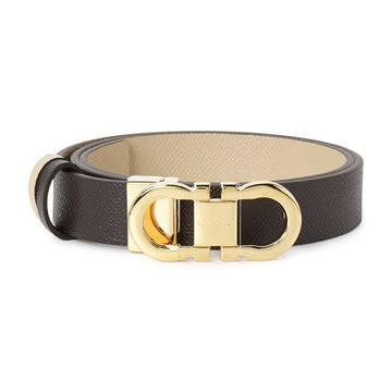 Salvatore Ferragamo Gancini Women's Reversible Belt (Pre-Cutting) 230294 0780408 144387485