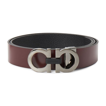 Salvatore Ferragamo Gancini Men's Reversible Belt (Free Cutting) 670391 0781608 144387487