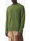 BURBERRY Monogramm-Logo grün Strickwaren 8041057 M 144387552 [P]