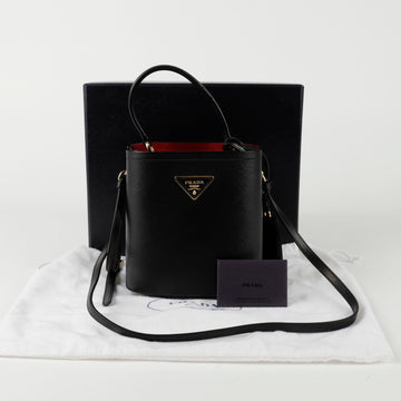 Prada 1BA217 Panier Small Tote Shoulder Bag 143823497
