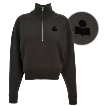 ISABEL MARANT Hochkragen Halbzip Sweatshirt 159666400 [P]