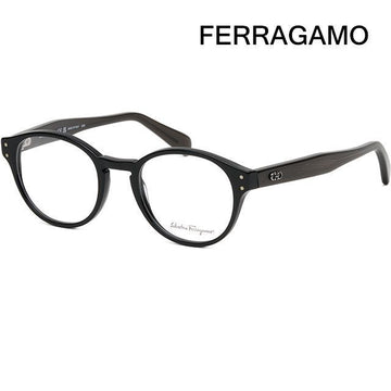 SALVATORE FERRAGAMO SF2940 001 ラウンド ブラック プラスチックフレーム 118939419