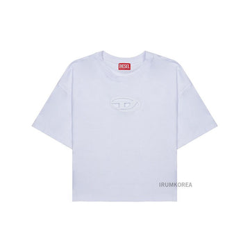 DIESEL 0NIAX 100 SS25 レディース クロップ ボックスティーシャツ 144450979